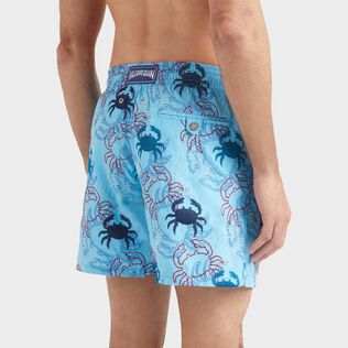 Crab Balloons Badeshorts mit Stickerei für Herren Blue topaz Details Ansicht 2
