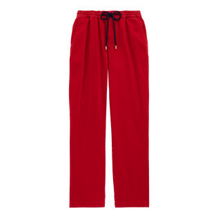 Pantalón de chándal con estampado Micro Dot Garbadine para hombre Rojo vista frontal