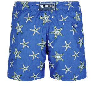 Bañador con bordado Starfish Dance para hombre - Edición limitada Purple blue vista trasera