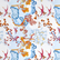 Cotton Voile Pareo Peaceful Trees White 