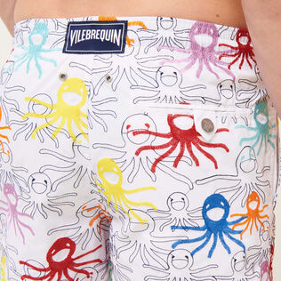 Costume da bagno uomo Multicolore Medusa Bianco dettagli vista 2