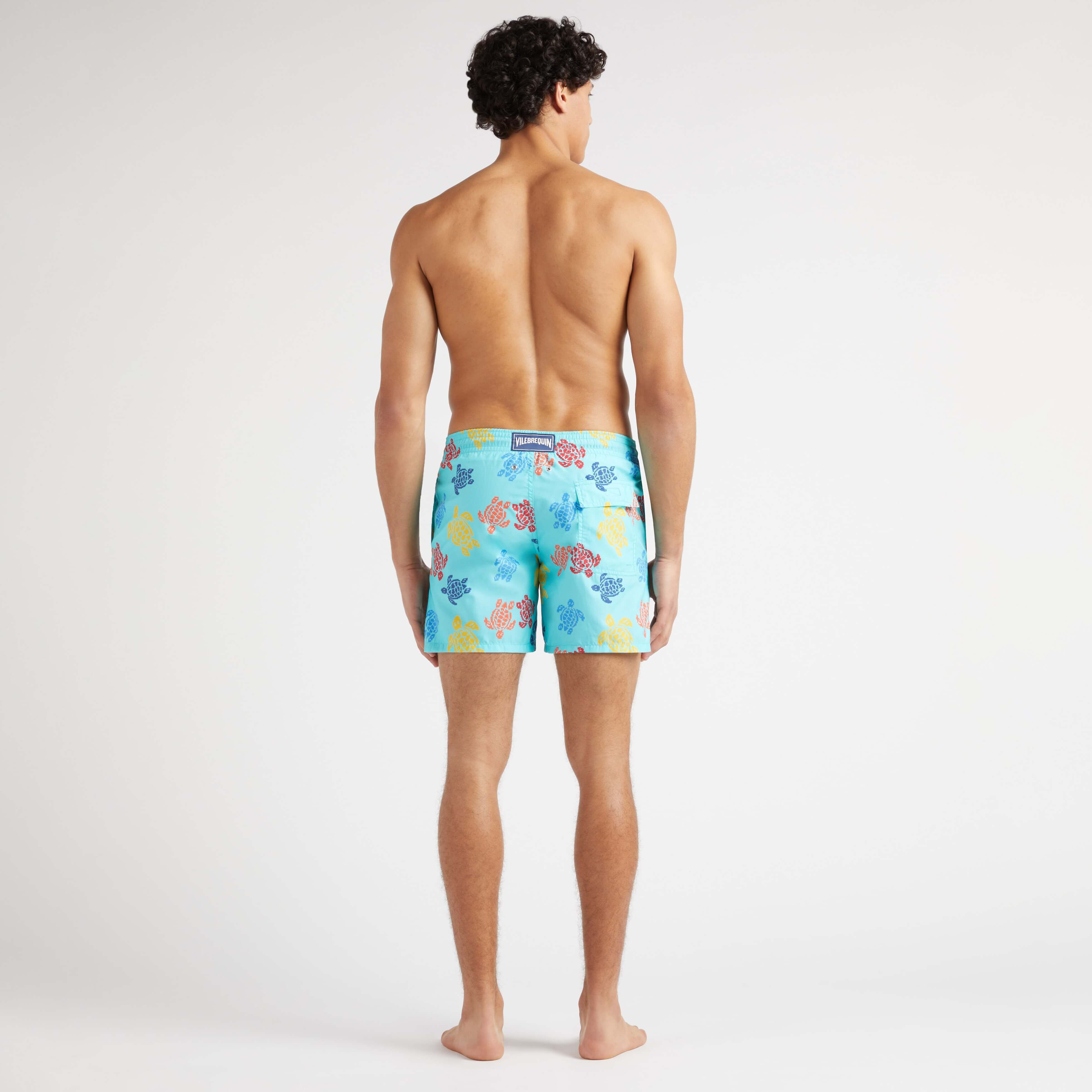 Banador con estampado Ronde des Tortues Tricot para hombre Vilebrequin
