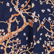 女士 Sweet Blossom 纯棉巴厘纱衬衫连衣裙 Navy 