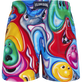 Bañador con estampado Faces In Places para hombre - Vilebrequin x Kenny Scharf Multicolores vista trasera