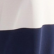 Robe longue dos-nu en crêpe de viscose femme rayée Bleu marine 