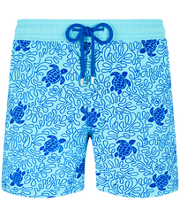 男士 Turtles Splash 泳裤 Lazulii blue 正面图