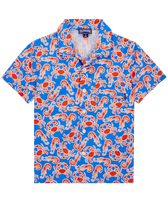Camisa con estampado Crabs & Shrimps para niño Earthenware vista frontal