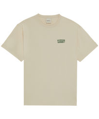 Solid T-Shirt aus Baumwolle für Herren – Vilebrequin x Highsnobiety Tofu Vorderansicht