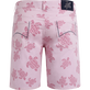 Bermuda 5 Poches homme Ronde des Tortues Rose the vue de dos