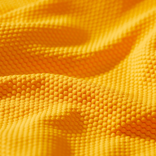 Girls' Textured Shorts - UV Protect Sunflower details view 1
