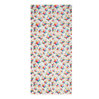 Organic Cotton Towel Tortugas - Vilebrequin x Okuda San Miguel Multicolor front view