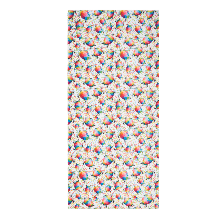Organic Cotton Towel Tortugas - Vilebrequin X Okuda San Miguel - Towel - Scandal - Multi - Size OSFA - Vilebrequin