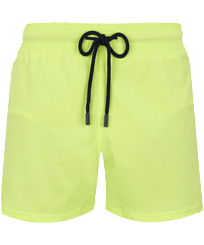 Men Swim Trunks Short and Fitted Stretch Solid Coriander front view
