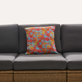 Pillowcase Tahiti Flowers Santorini 正面穿戴视图