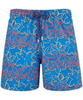 Raiatea Badeshorts mit Stickerei für Herren – Limitierte Serie Earthenware Vorderansicht