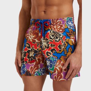 Men Swim Shorts Hawain Patchwork - VBQ x Palm Angels Celestial 细节视图2