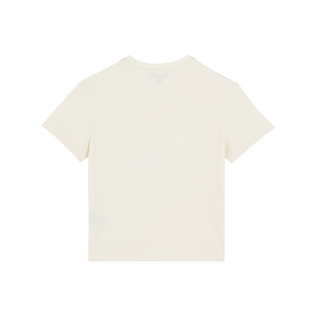 Turtles Monoi T-Shirt aus Bio-Baumwolle mit Puffer-Print für Jungen Off white Rückansicht
