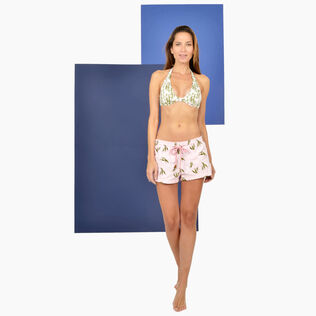Look Bamboo Song Shorty brodé  vue de face