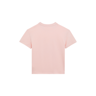 Camiseta de algodón orgánico con estampado de cangrejo para niño Peony vista trasera