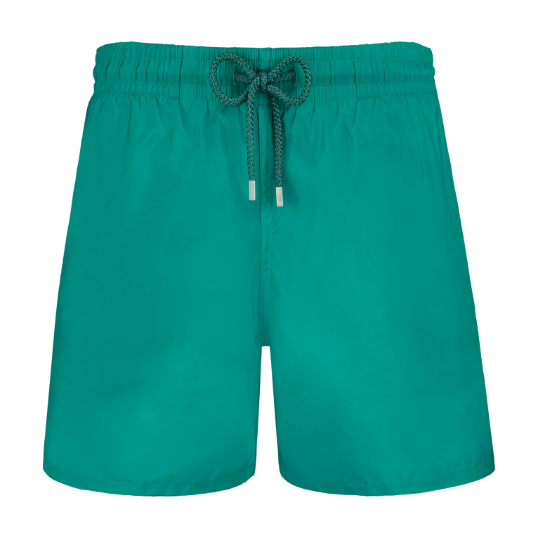 Men Swim Shorts Ultra-light And Packable Solid - Swimming Trunk - Mahina - Green - Size XXXL - Vilebrequin