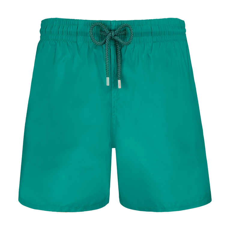 Men Swim Shorts Ultra-light And Packable Solid - Mahina - Green - Size XS - Vilebrequin