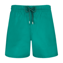 Men Swim Trunks Ultra-light and packable Solid Emerald front view