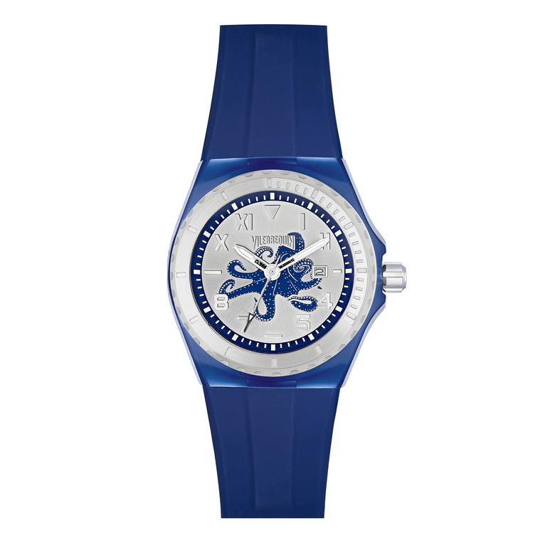 Silicone Watch Octopus - Kairos - Blue - Size OSFA - Vilebrequin