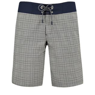 Plaid swim trunks sales