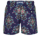 Bañador con bordado Kaleidoscope para hombre - Edición limitada Zafiro vista trasera