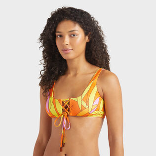 Madrague BH-Bikinioberteil für Damen Apricot Details Ansicht 2
