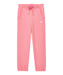 Joggers de color liso para niña Caramelo vista frontal