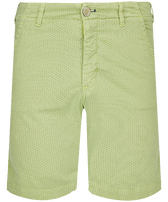 Micro Flowers Chino-Bermudashorts für Herren Lemongrass Vorderansicht