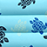 Vintage Lie On Inflatable Mattress- Vilebrequin x Sunnylife Lazuli blue 