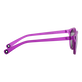Lunette de Soleil Flottante violette unie Orchidee vue portée de dos