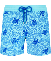 男士 Turtles Splash 泳裤 Lazulii blue 正面图
