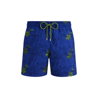 Men Swim Trunks Embroidered Flowers - Limited Edition Marrakech front view