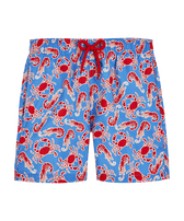 Bañador ultraligero y plegable con estampado Crabs &amp; Shrimps para niño Earthenware vista frontal