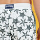 Men Long Swim Shorts Starfish Dance Flocked Glacier details view 3