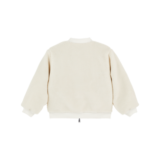 女童正反两穿极地夹克 Off white 细节视图3