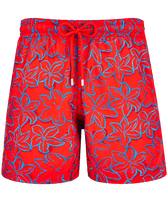 男士 Raiatea 刺绣泳裤 - 限量款 Poppy red 正面图