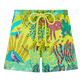 Pantalón corto de baño con estampado Jungle Rousseau para mujer Jengibre vista frontal