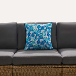 Pillowcase White Tahiti Flowers White 正面穿戴视图