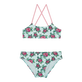 Girls Two Pieces Swimsuit Provencal Turtle Thalassa front view