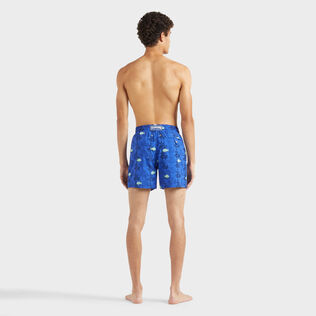 Men Swim Shorts Embroidered Seaweed - Limited Edition Marrakech back worn view