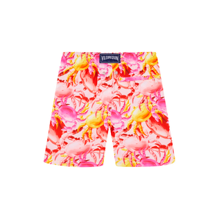 男童 Crab Balloons 超轻易收纳游泳短裤 Peony 后视图