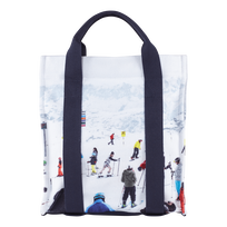 Sac à dos  Ski - Vilebrequin x Massimo Vitali Bleu ciel vue de face