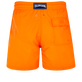 Bañador de color liso para hombre Zanahoria vista trasera