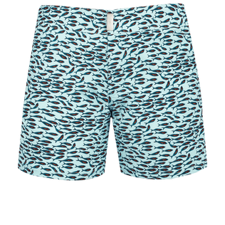 Bañador elástico con cintura plana y estampado Gulf Stream para hombre Thalassa vista frontal
