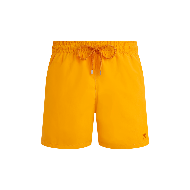 Vilebrequin Men  Swim Shorts Starfish Art Water-reactive - Moorea - Orange - Size M