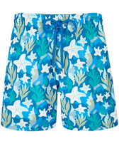 Men Swim Trunks Ultra-light and Packable Camo Seaweed Calanque front view
